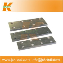 Elevator Parts|Guiding System|Elevator Cold-Drawn Guide Rail Fishplate|joint plate